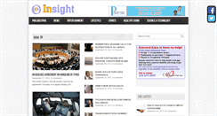 Desktop Screenshot of myinsightmag.com