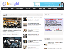 Tablet Screenshot of myinsightmag.com